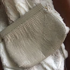 Vintage Shimmery Metal Mesh Purse